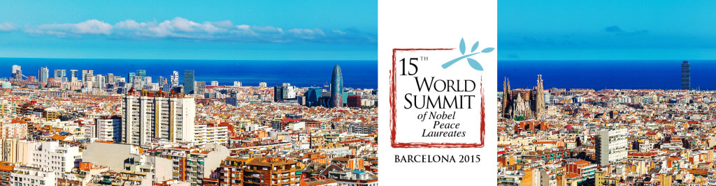 WORLD SUMMIT NOBEL PEACE LAUREATES – BARCELONA 2015   