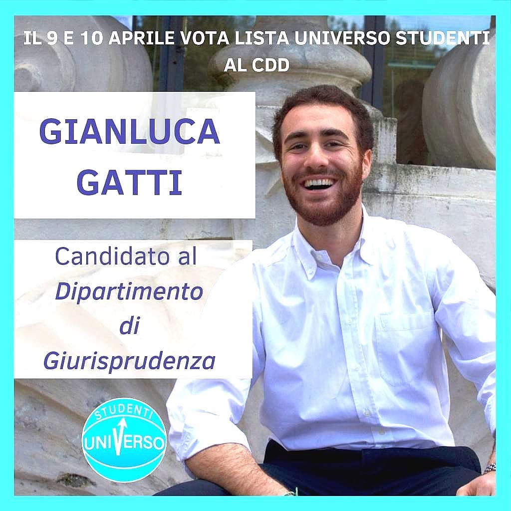 Intervista a Gianluca Gatti: Candidato al CDD di Giurisprudenza